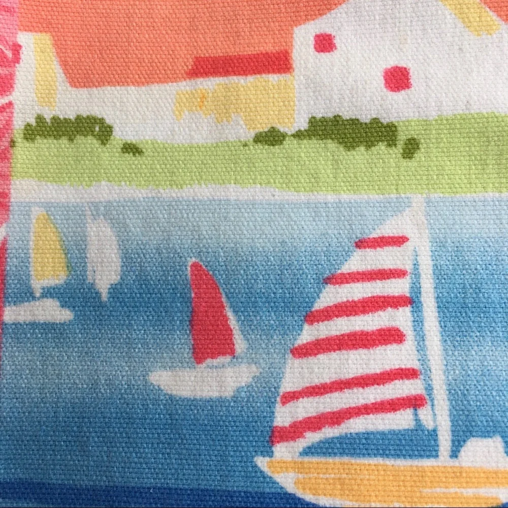 TALBOTS TROPICAL BEACH PATCHWORK SKIRT